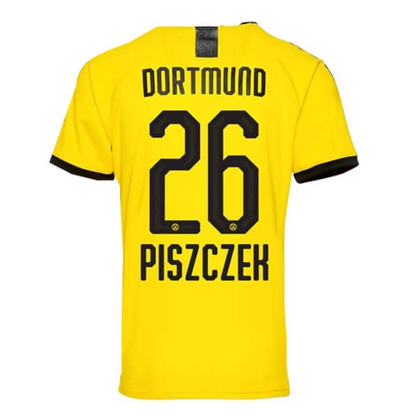 Tailandia Camiseta Borussia Dortmund NO.26 Piszczek 1ª Kit 2019 2020 Amarillo
